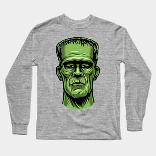 Clasic Monster Frankenstein Long Sleeve T-Shirt